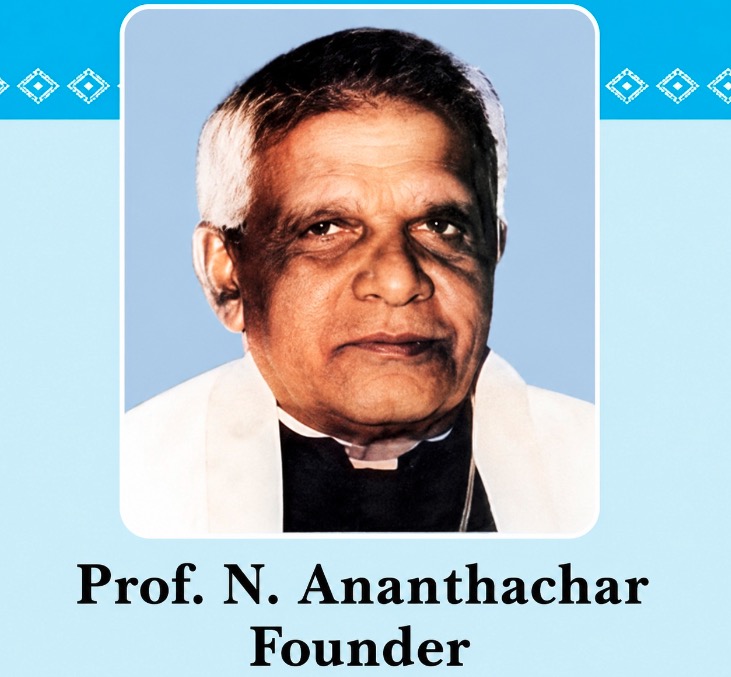 Prof. N. Ananthachar, Founder of Acharya Patashala